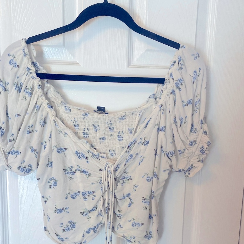 Dressy crop top